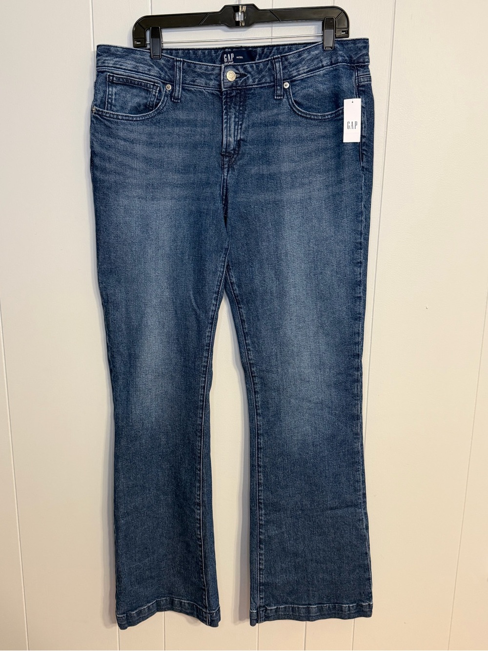 NEW Gap Women's Bootcut Jeans Dark Wash Size 14/32 L Long